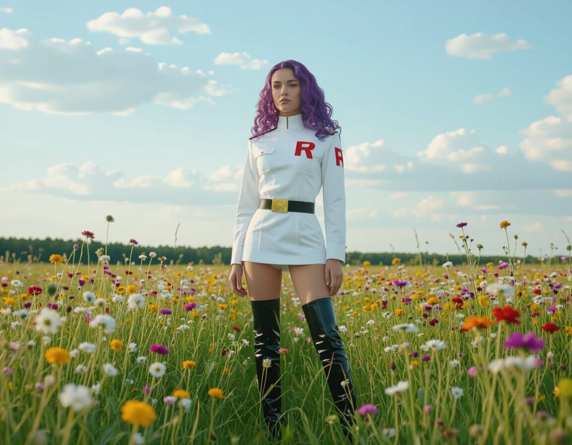 Jesse of Team Rocket in Hyperrealistic Portrait