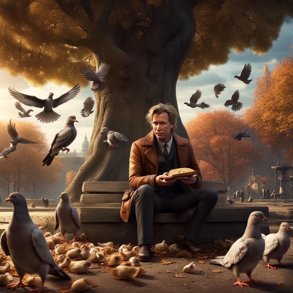 Val Kilmer trains his pigeon army