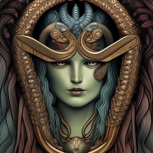 Mythological Creatures in Art Deco Cages