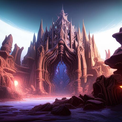 Leviathan's Lair: Fantastical Concept Art in Deep Color