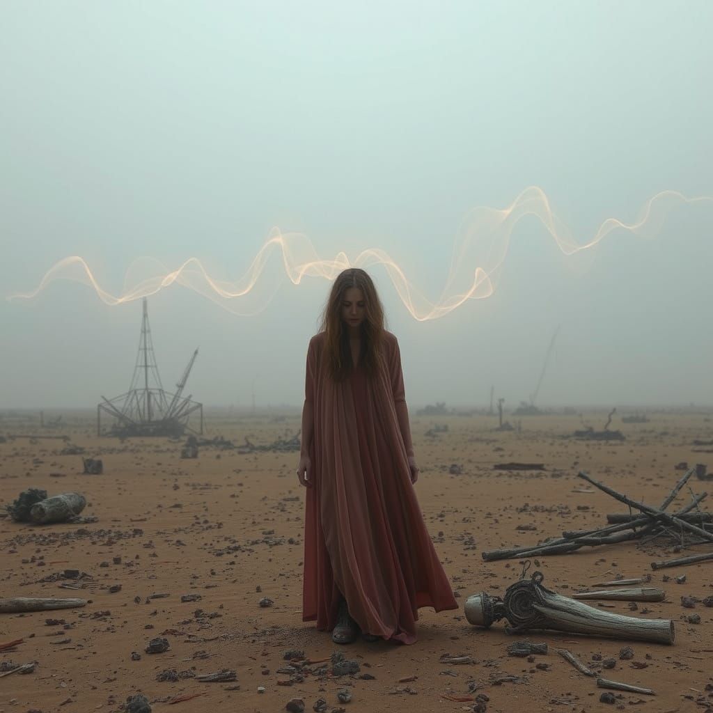 Sensory Blending (Synesthesia)
The core of the prompt asks you to visually represent sound, specifically a "hum." This f...