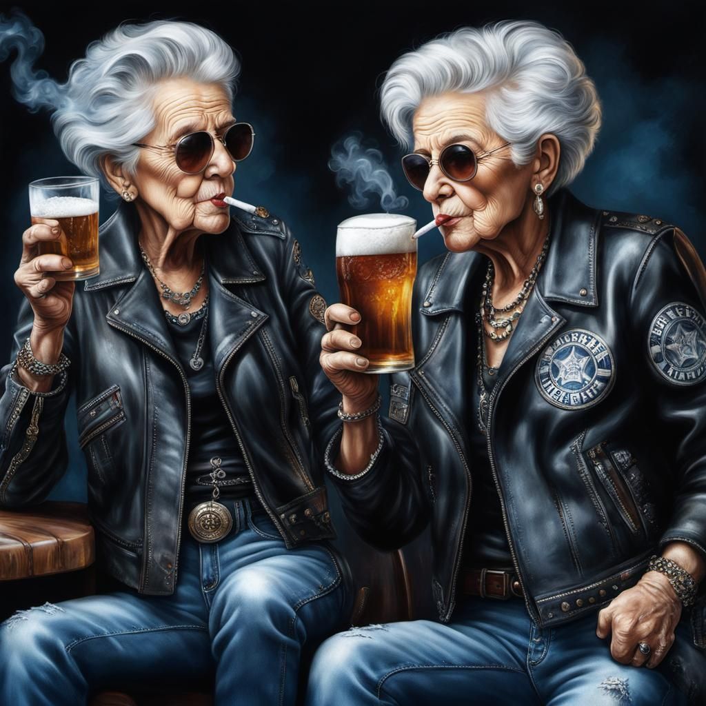 5 Bilder (7): Oma Gerlinde, Punk-Oma: Mit 65 Jahren hat sie die Jugend im Herzen und den Rebellengeist im Blut.