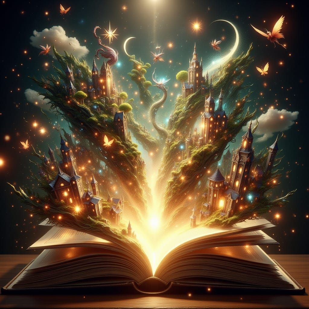 Magical Books Release Fantastical Worlds and Creatures