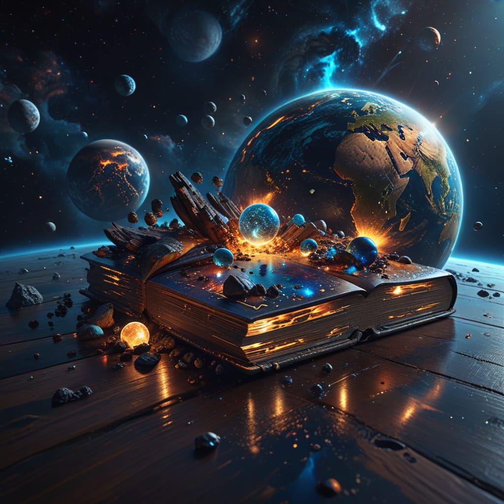 كتاب قصة كبير بجلد قديم مزخرف بالذهبي فخم عظيم مفتوح وتخرج م...