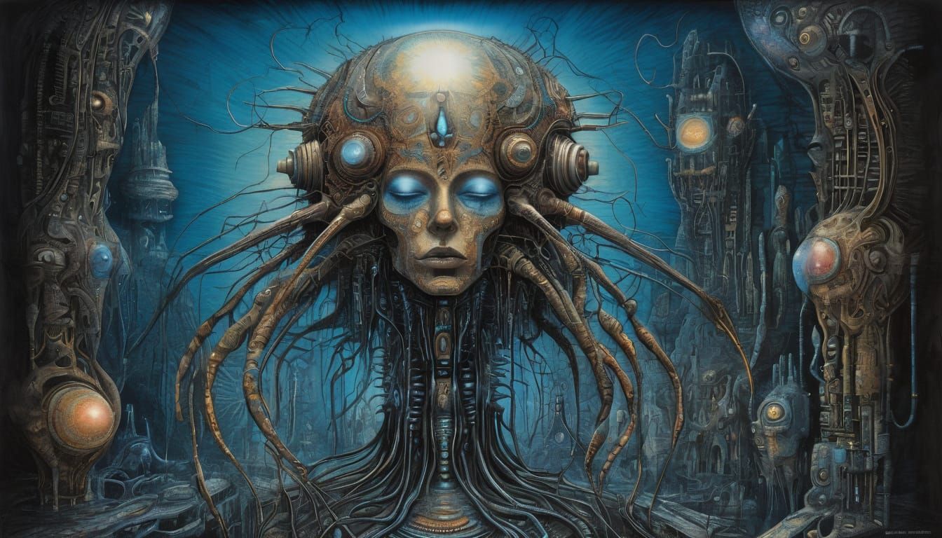 CYBORG UPRISING - THE CENTRAL GODDESS BRAIN