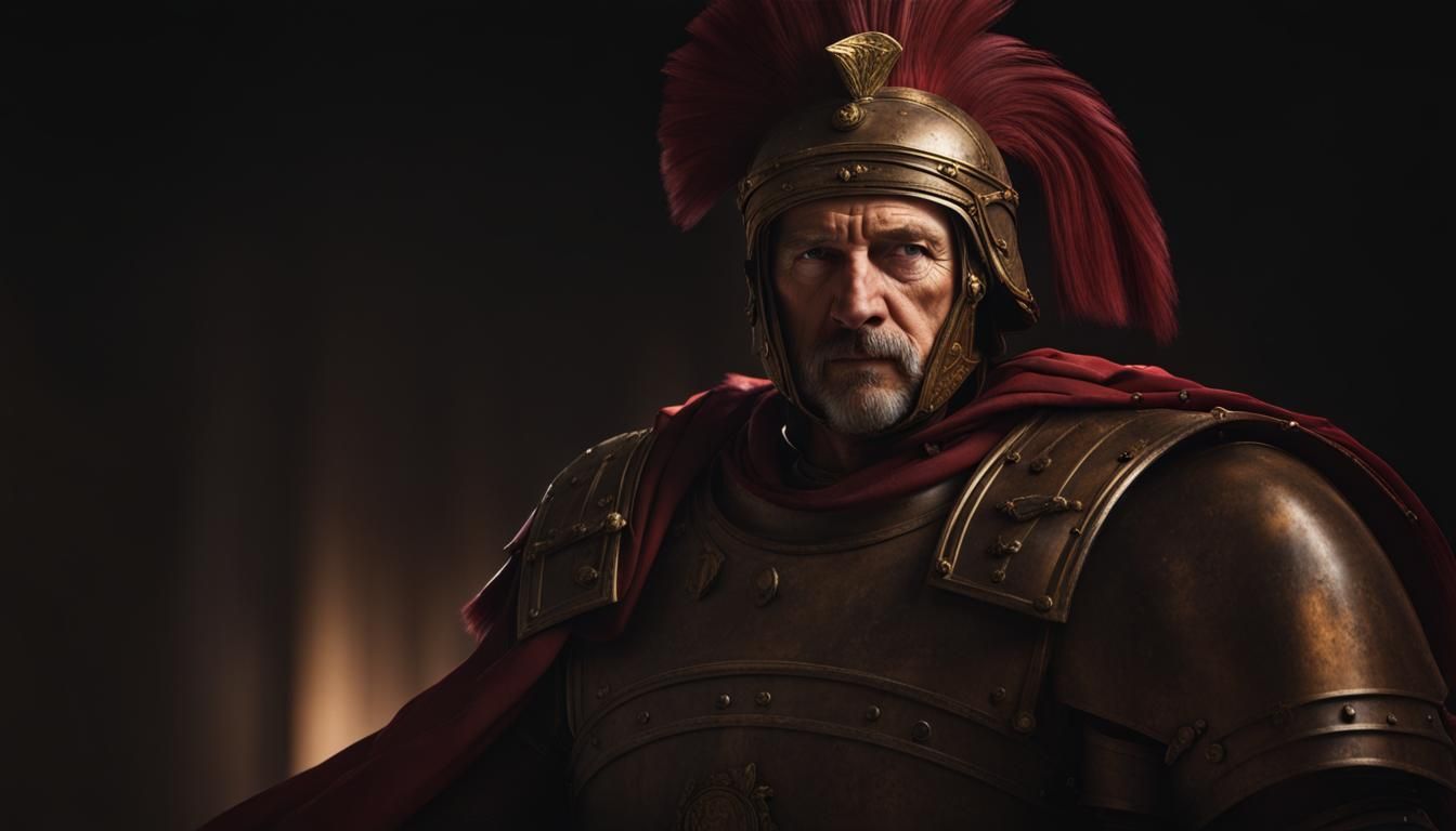 Stoic Roman General Portrait