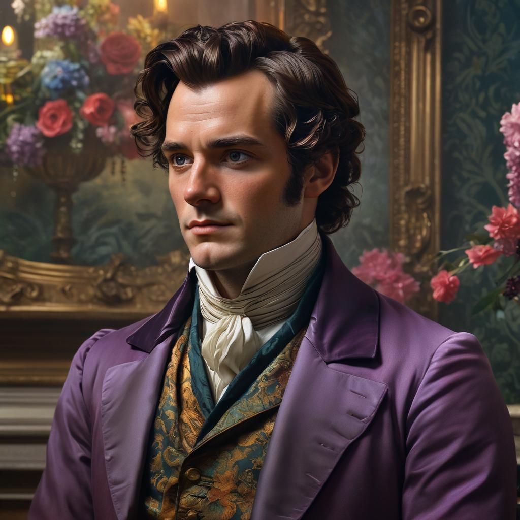 Mr Darcy at the ball 19th century