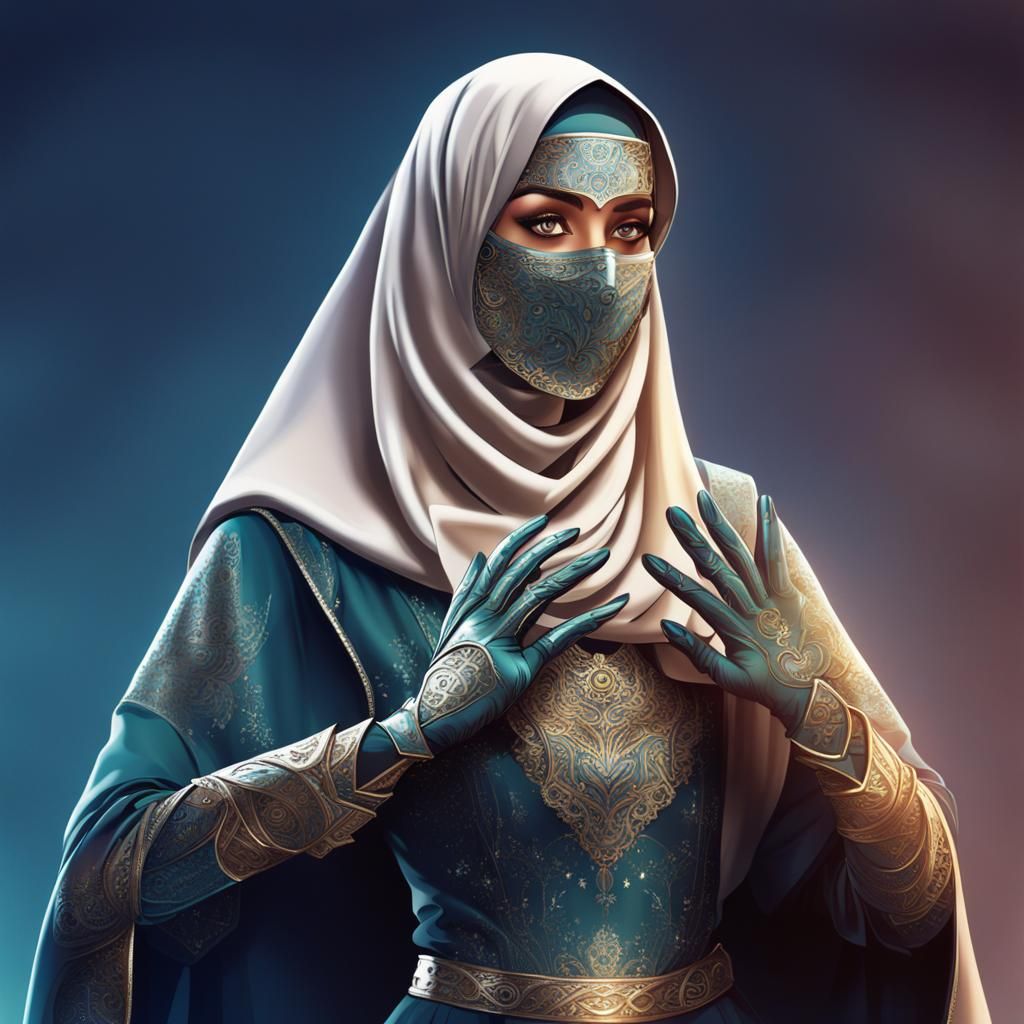 Muslim woman super hero