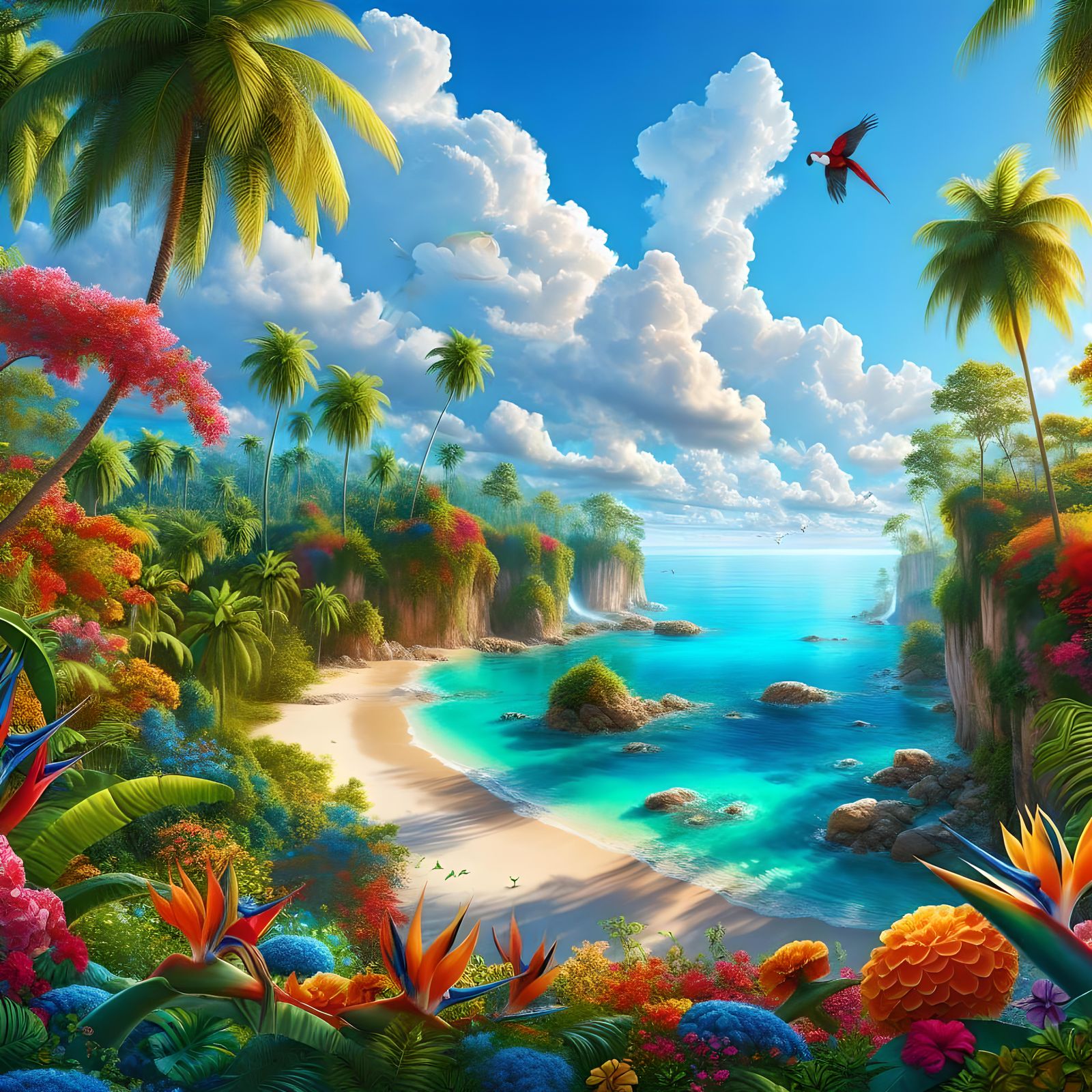 Tropical beach