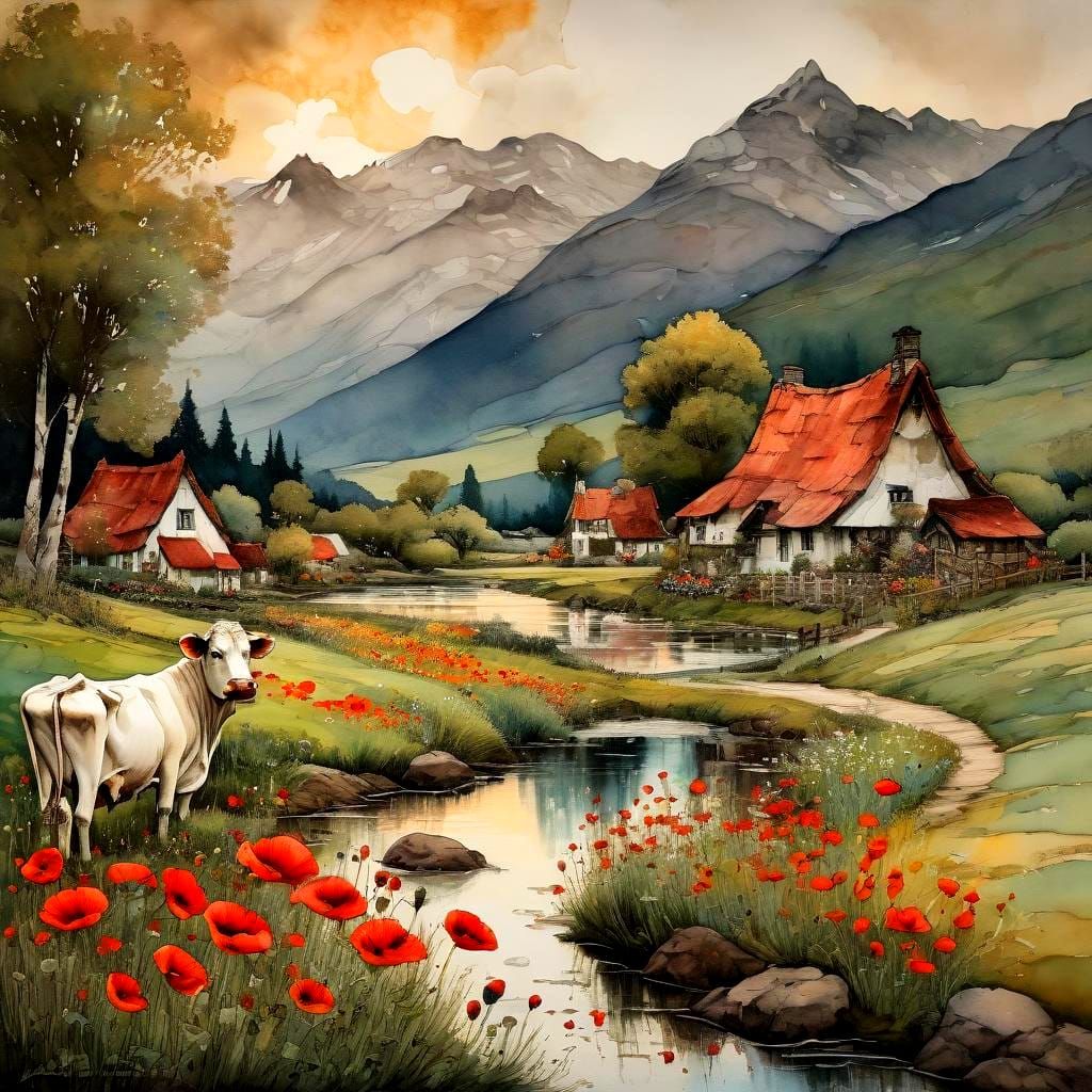 Peace Beneath the Poppy Sky