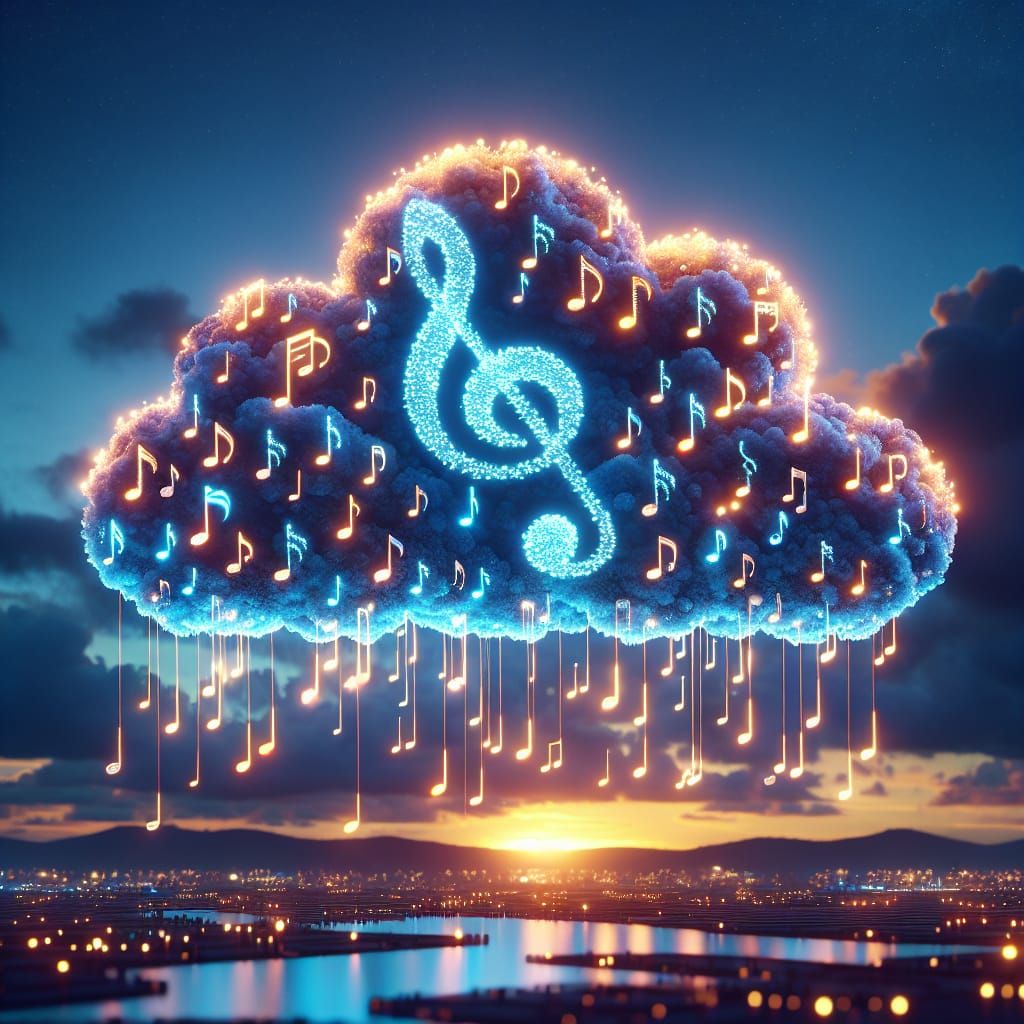 It's raining music 🎶
