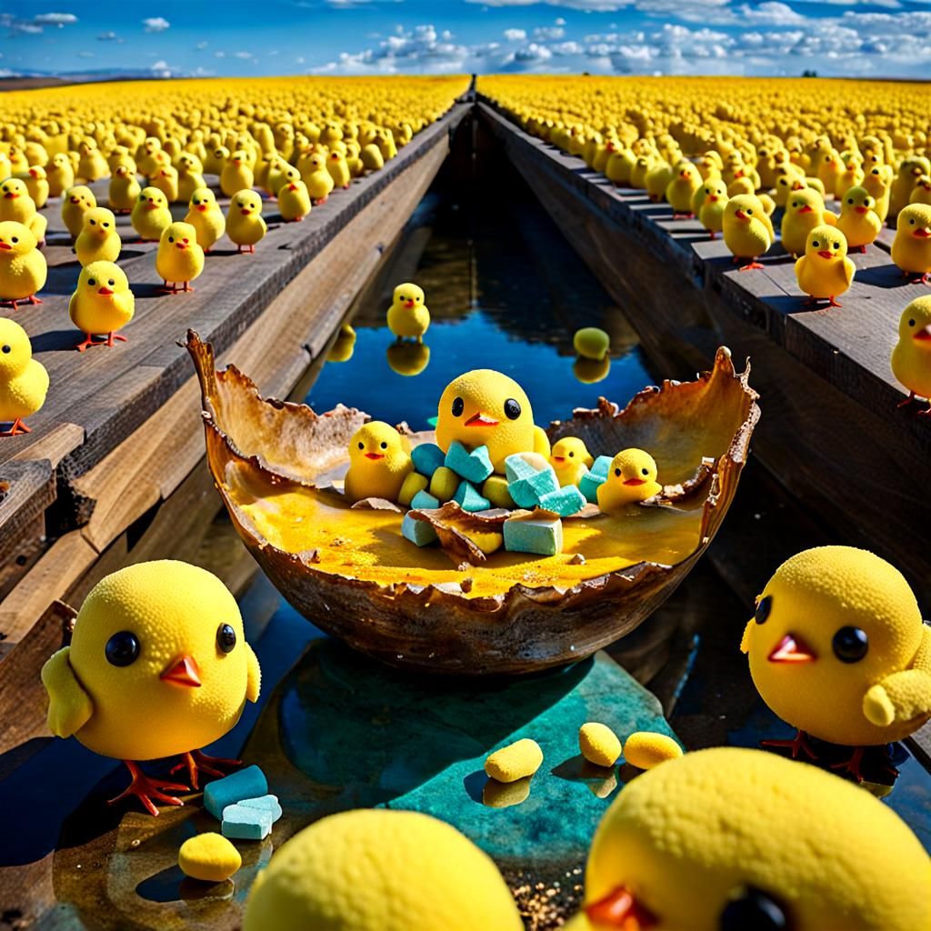 Surreal Alice in Wonderland Sugar Chickies