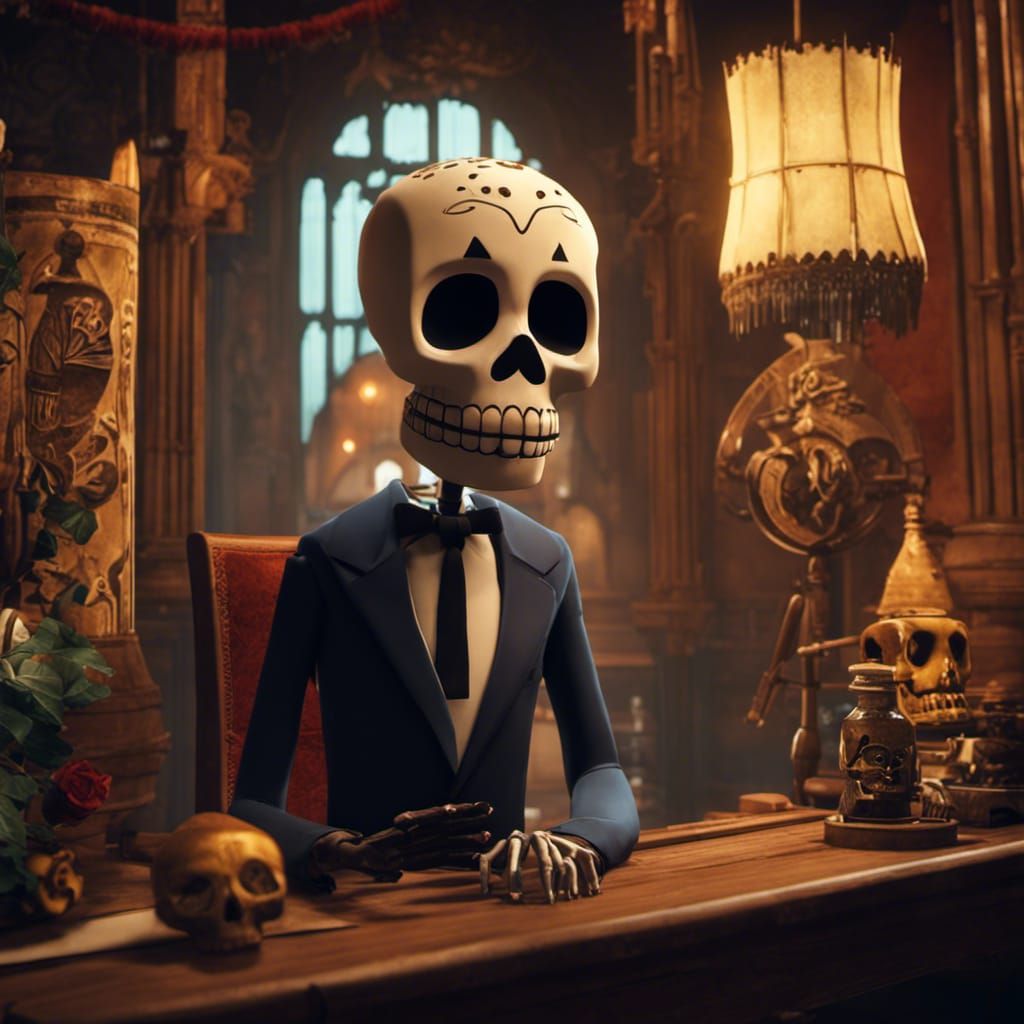 Day of the Dead Game Cinematic in 3D