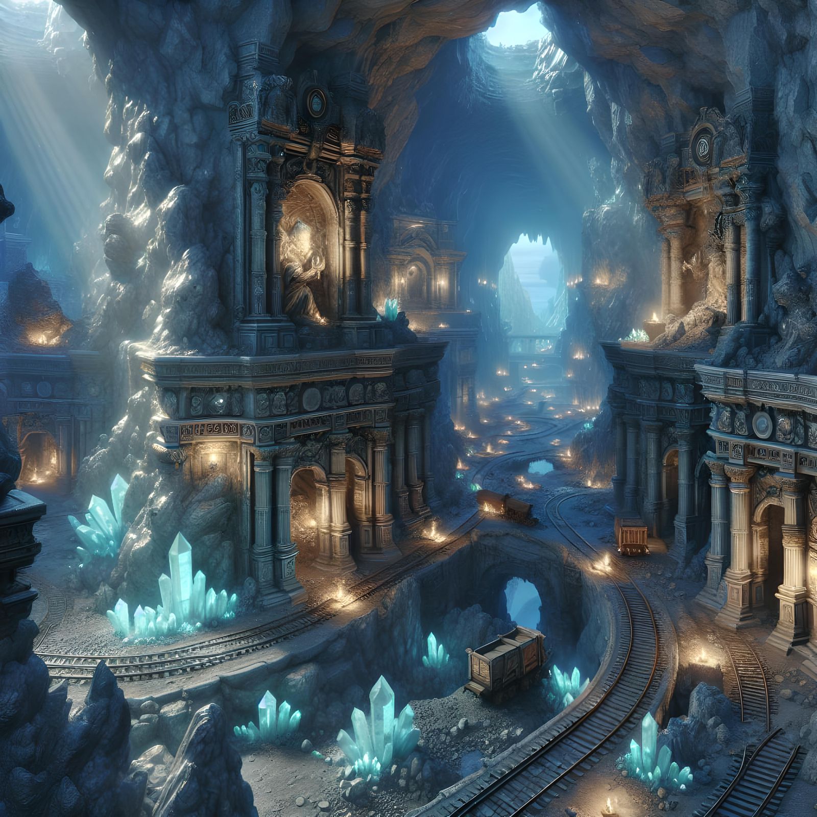Mines of Moria, in the tradition of Tolkien