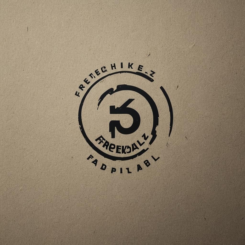 Simple Brand Logo Design in Cinematic Style