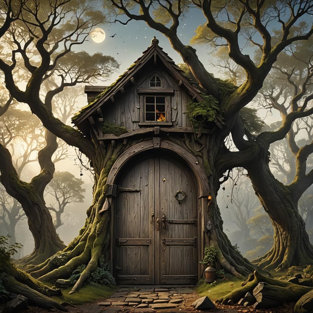 Abstract Architecture in Detailed Matte Painting