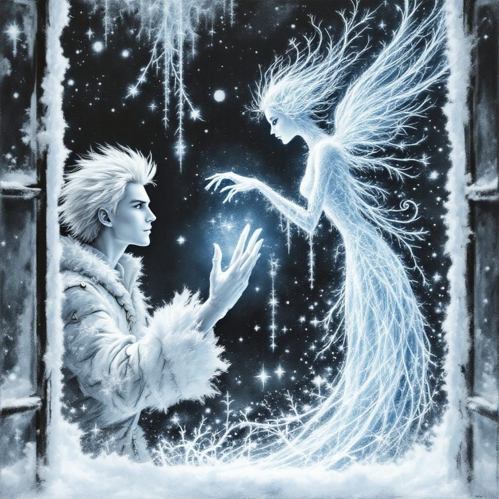 The First Meeting of Jack Frost and Imogen