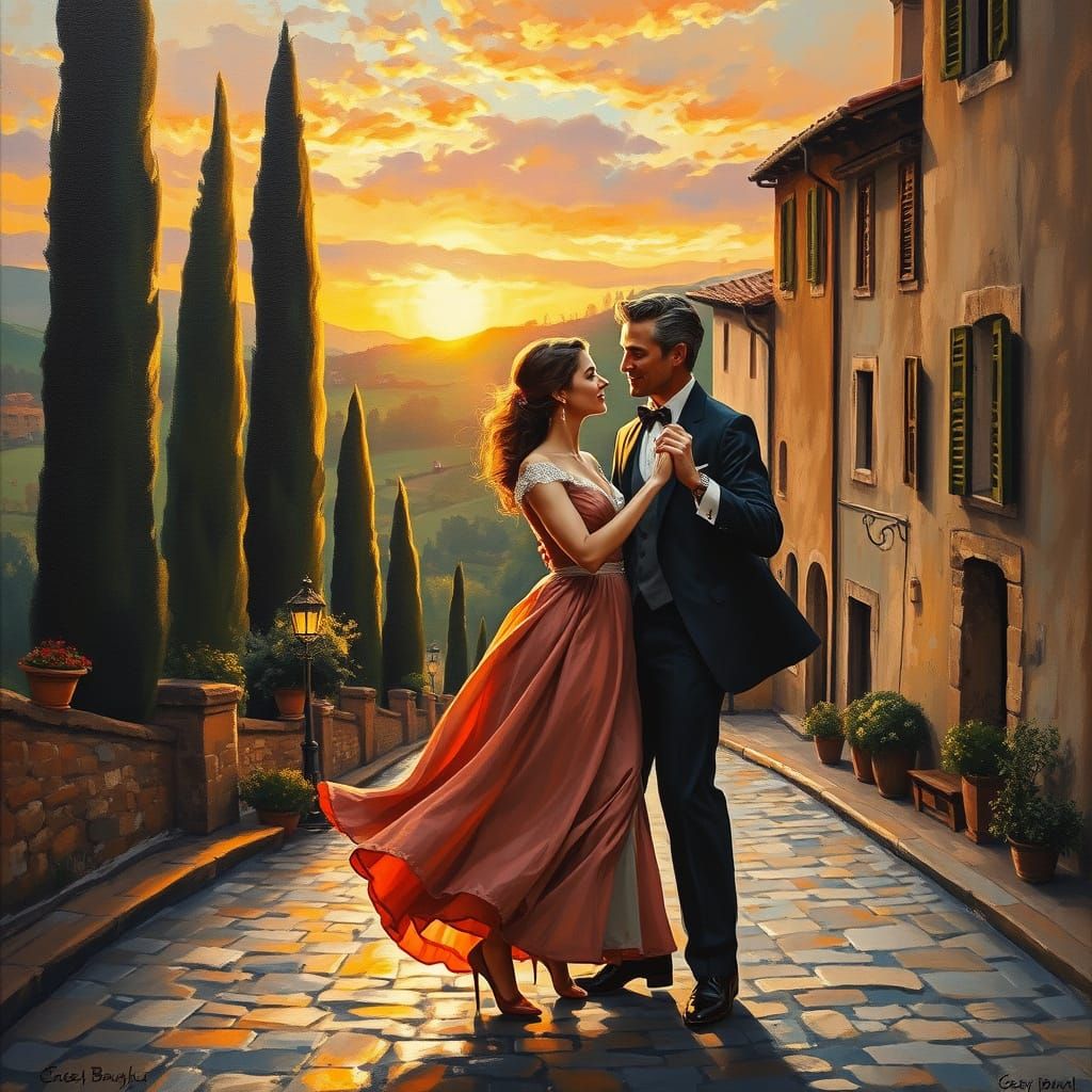 Steps Under the Tuscan Sun