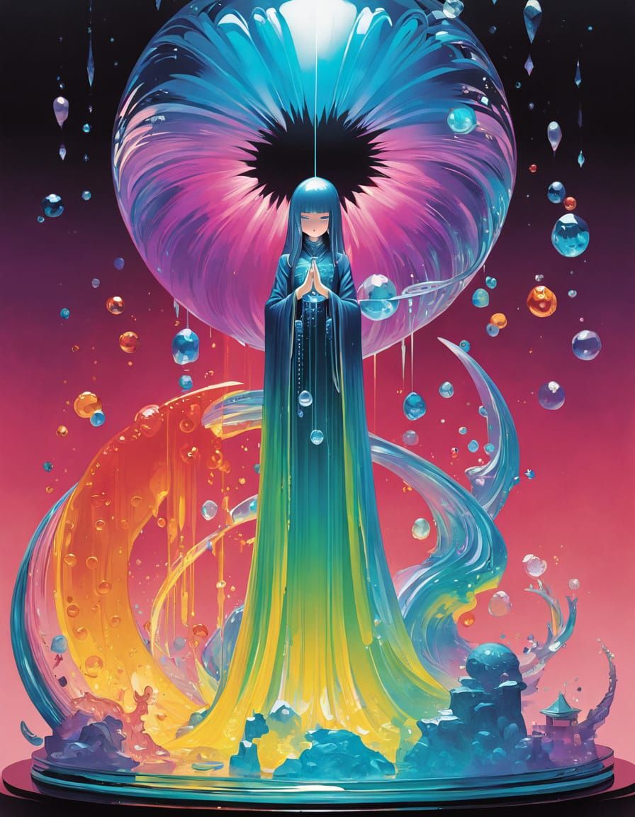 heatwave, wet-on-wet, glasswork