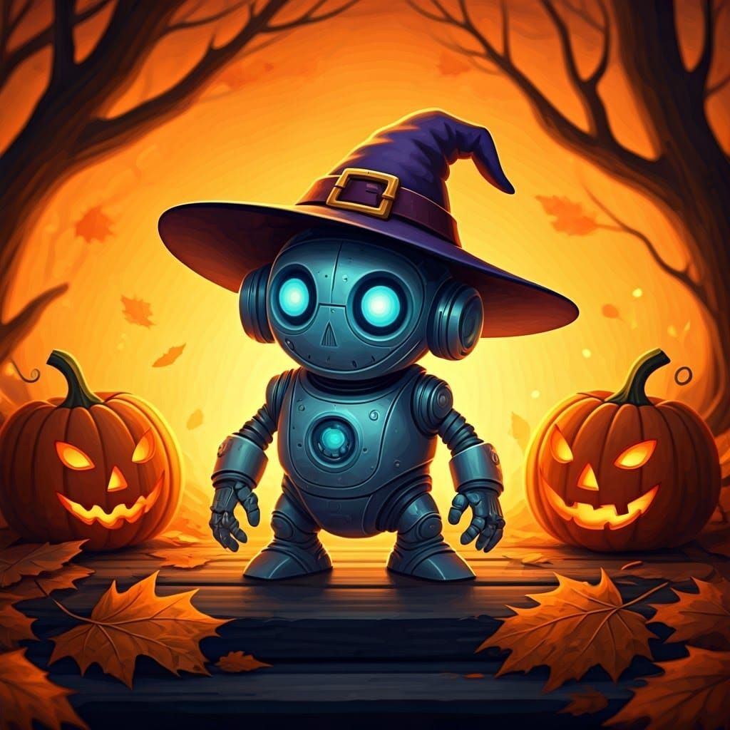 Stitch Celebrates Halloween in Animated Style