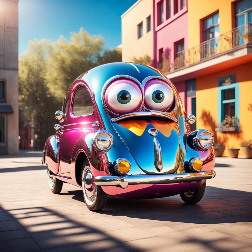 Googly Eyes Car-Toon!