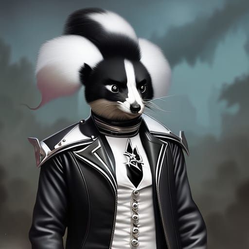 Skunk in Leather 3