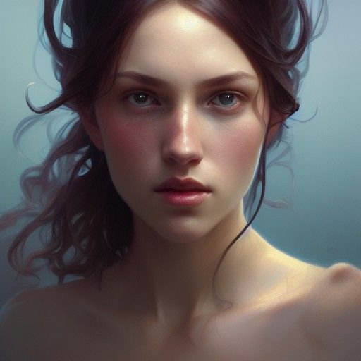 Detailed Portrait with Dynamic Lighting