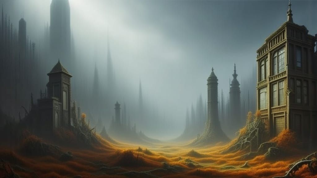 Surreal Apocalyptic Landscape