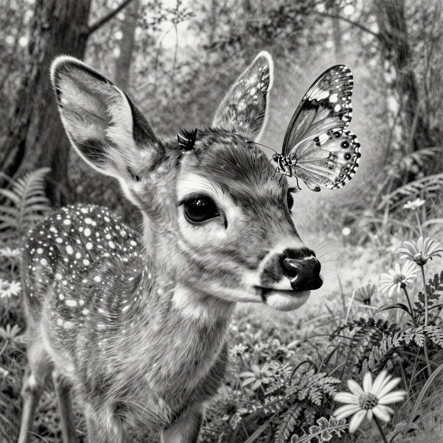 Graphite Fawn's Magical Butterfly Encounter