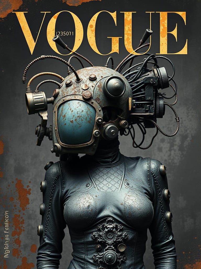 Surreal Fine Art Photograph in a Cyberpunk Aesthetic