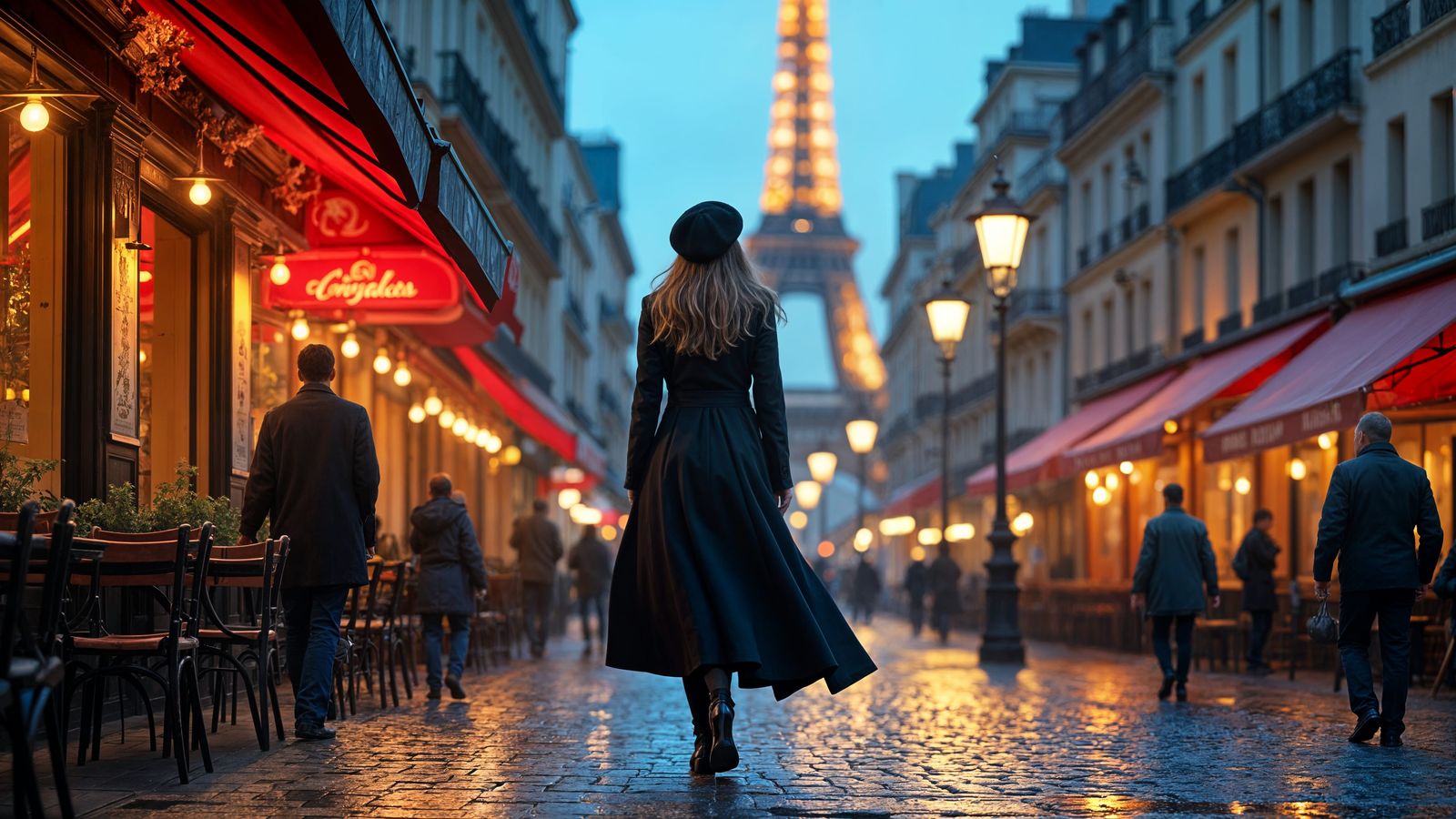 Walking in Paris: An AI Impression