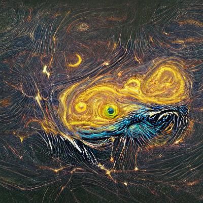 Hypernova in Cosmos: Van Gogh Style