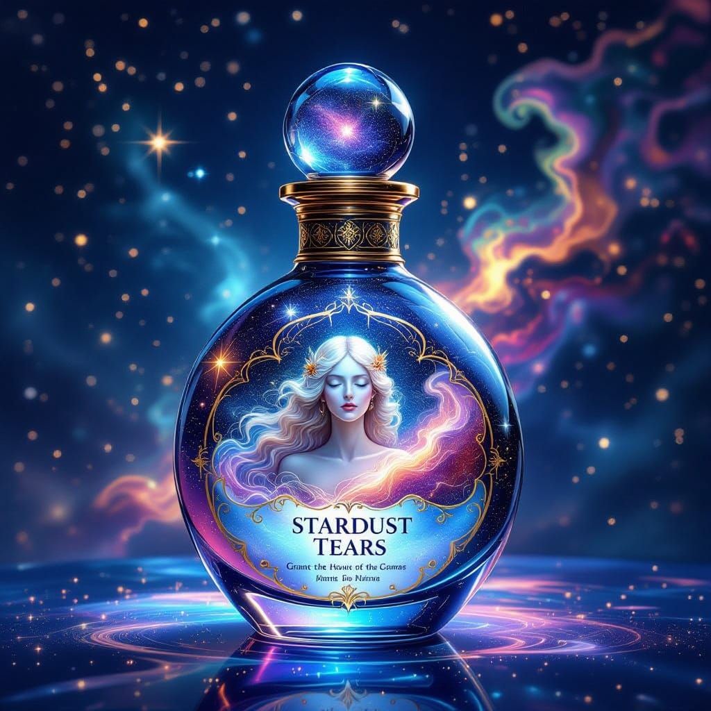 Stardust Tears Serum: A Psychedelic Galaxy in a Bottle