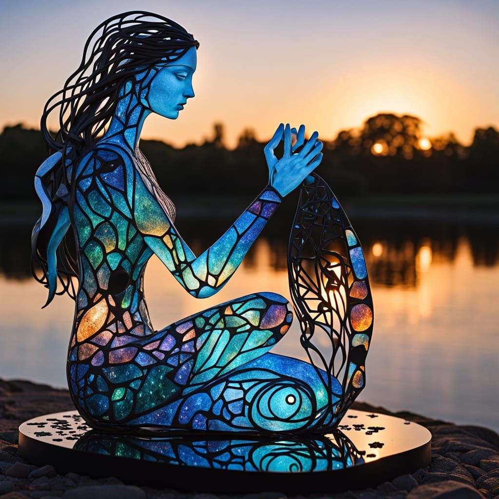 Surreal Fragmented Sculpture Celebrates Strength and Resilie...