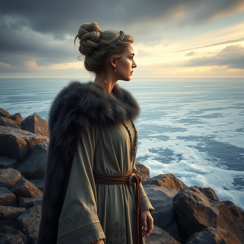 Iron Age Latvian Woman as Goddess of Cold Lands