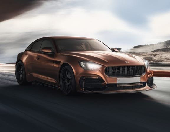 Hyperrealistic Car with Intricate Details in High Definition