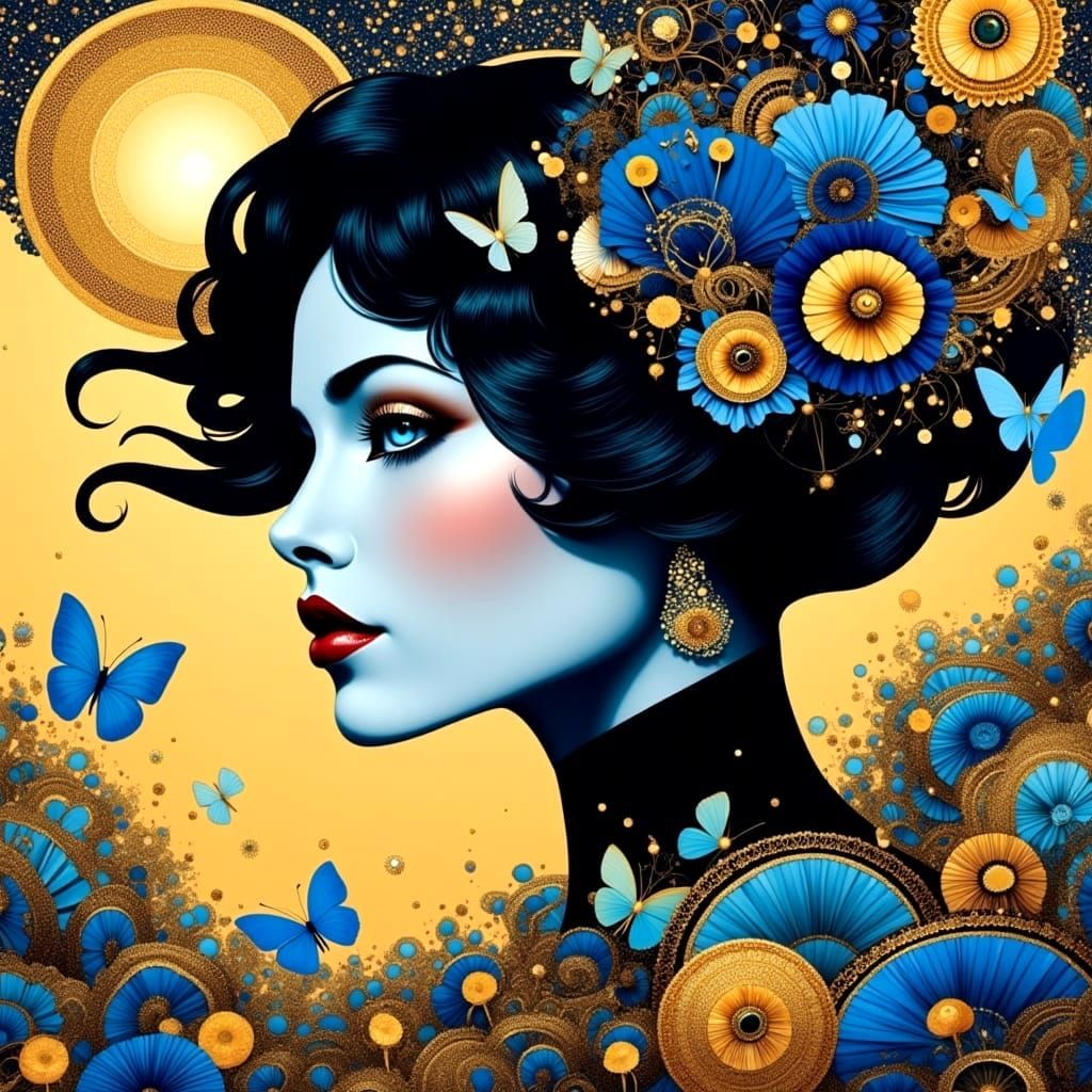 Ethereal Girl in Dreamy Beachside Paradise