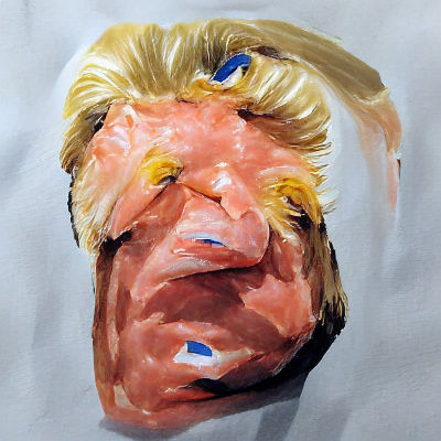 Portrait of Donald Trump