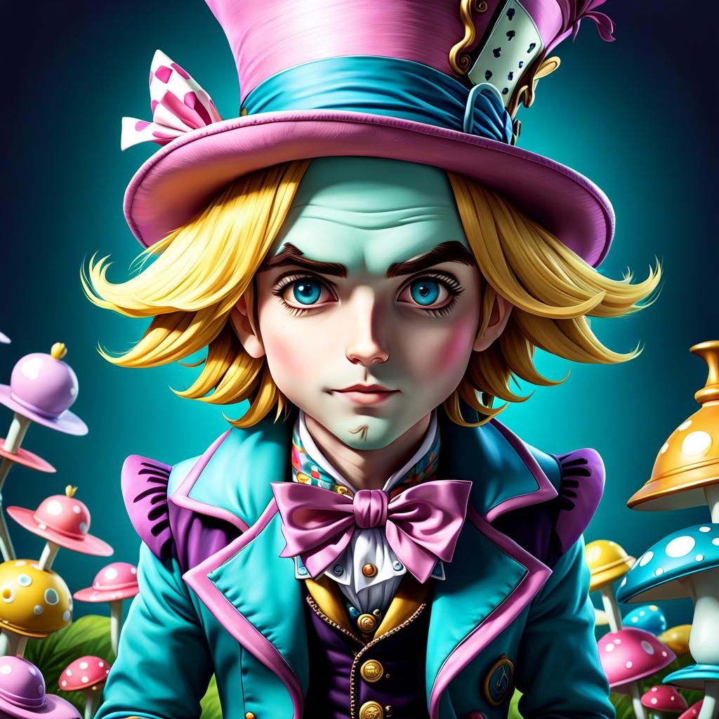 Pastel Mad Hatter Dude