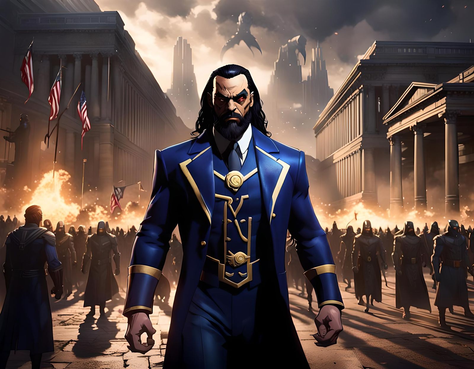 Vandal Savage: Immortal Tyrant in Unreal Engine 5