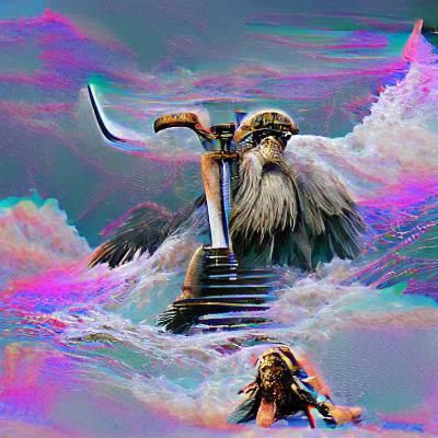AI Generated Image of Valhalla