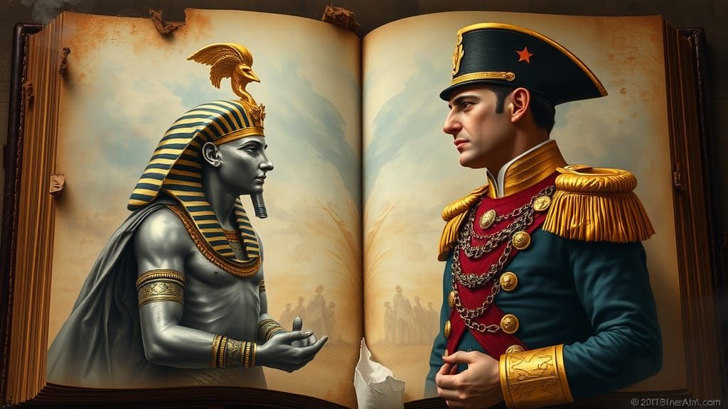 Osiris and Napoleon at Waterloo: A Fire-Action Painting