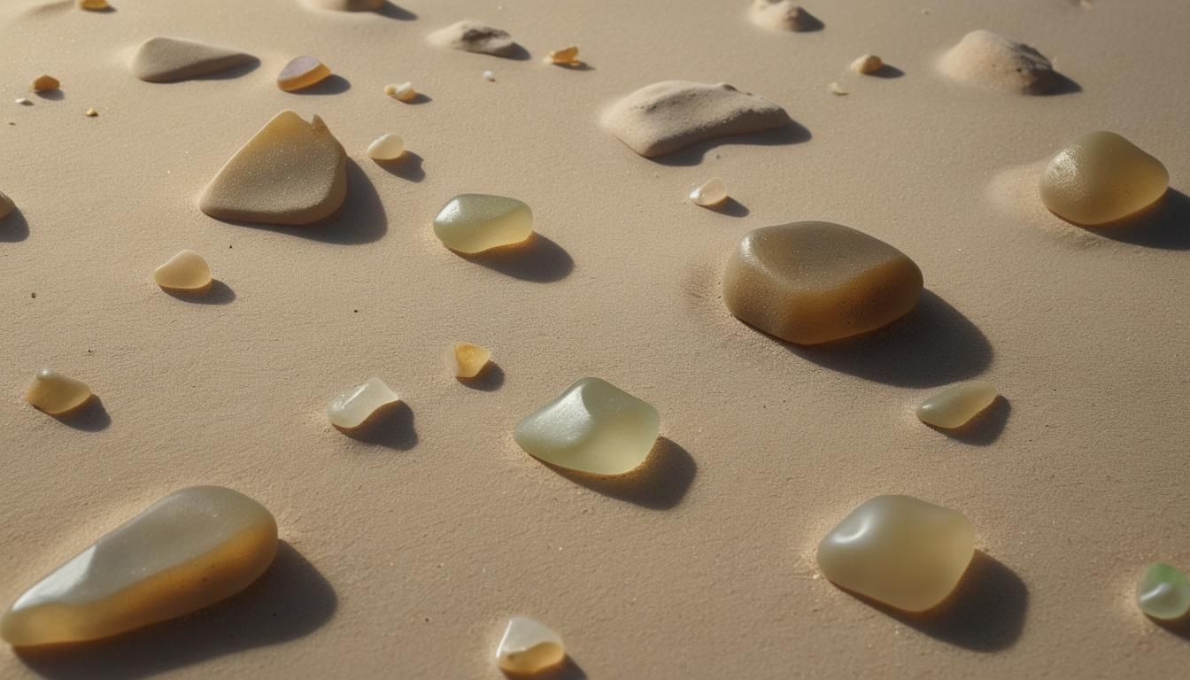 Libyan Desert Glass Sparkles in High-Resolution Detail