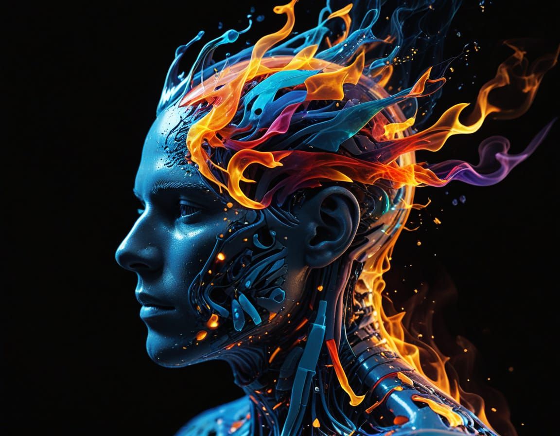 Neuroplasticity Ignites Synesthesia With Fiery Visuals
