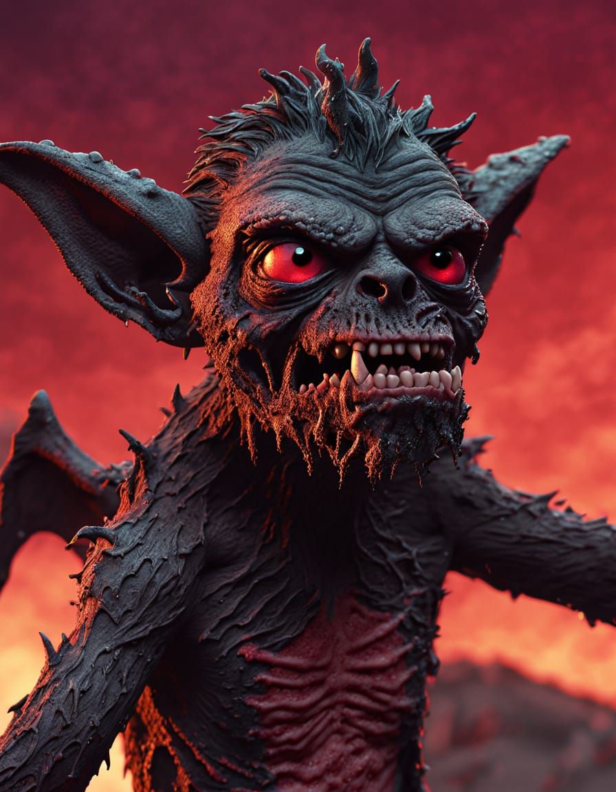 Gothic Gremlin of Shattered Souls