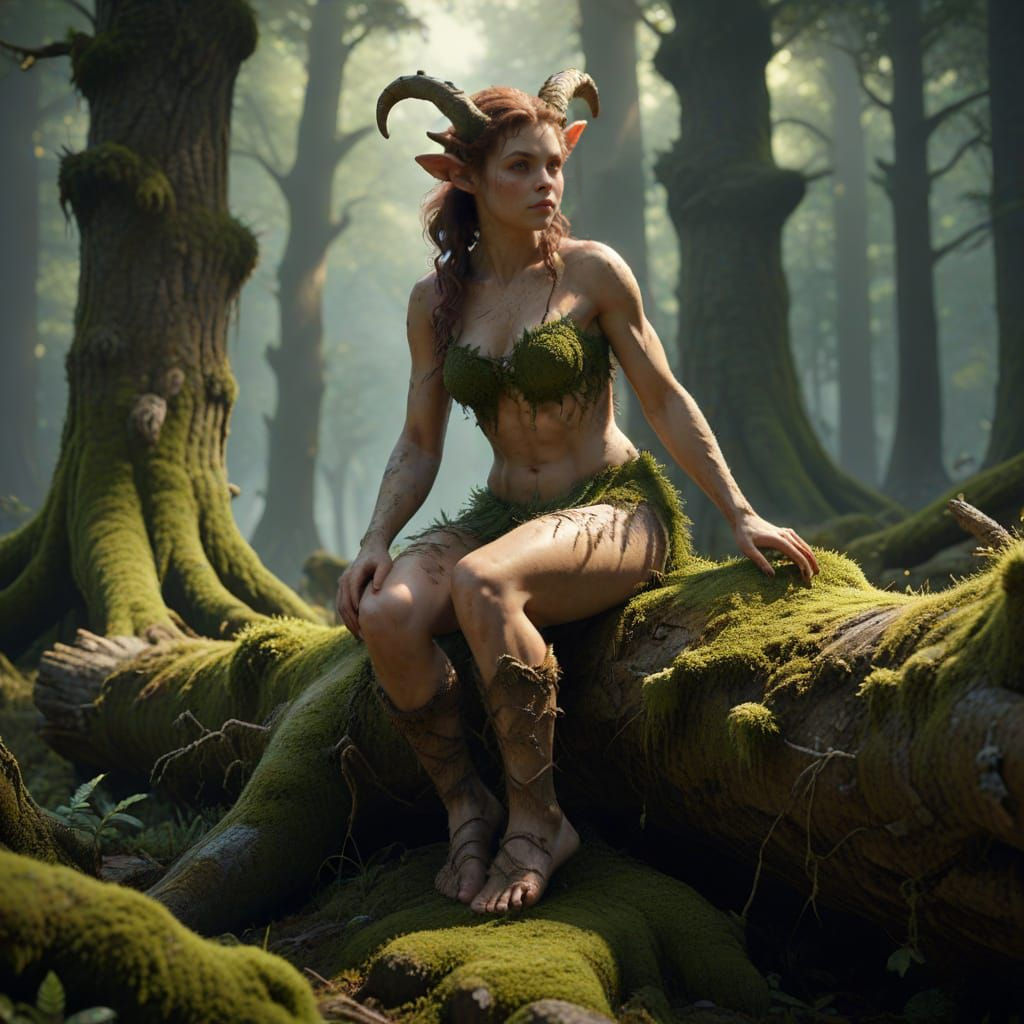 Ethereal Woodland Goddess