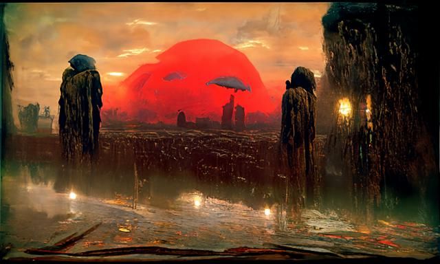 Cyberpunk Sunset: Rain, Neon, and City Lights