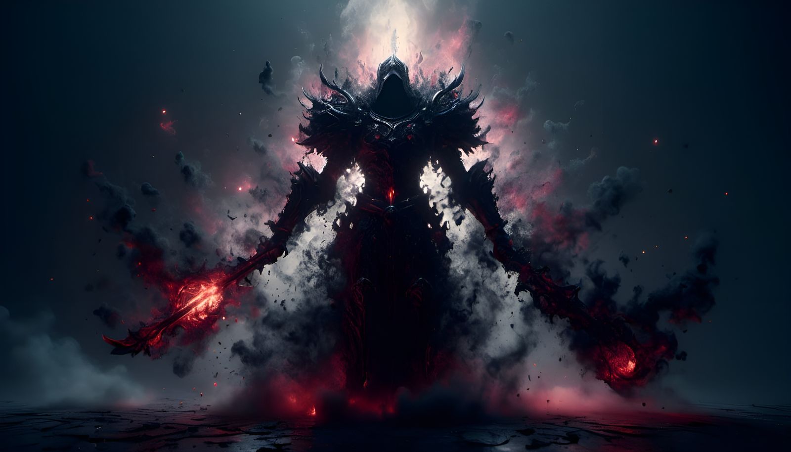 Blood Death Knight Casting Dark Spell