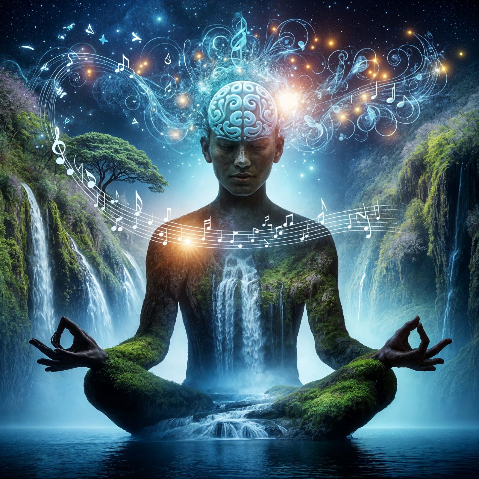 Calm Serenity in Harmony with Nature's Rhythms