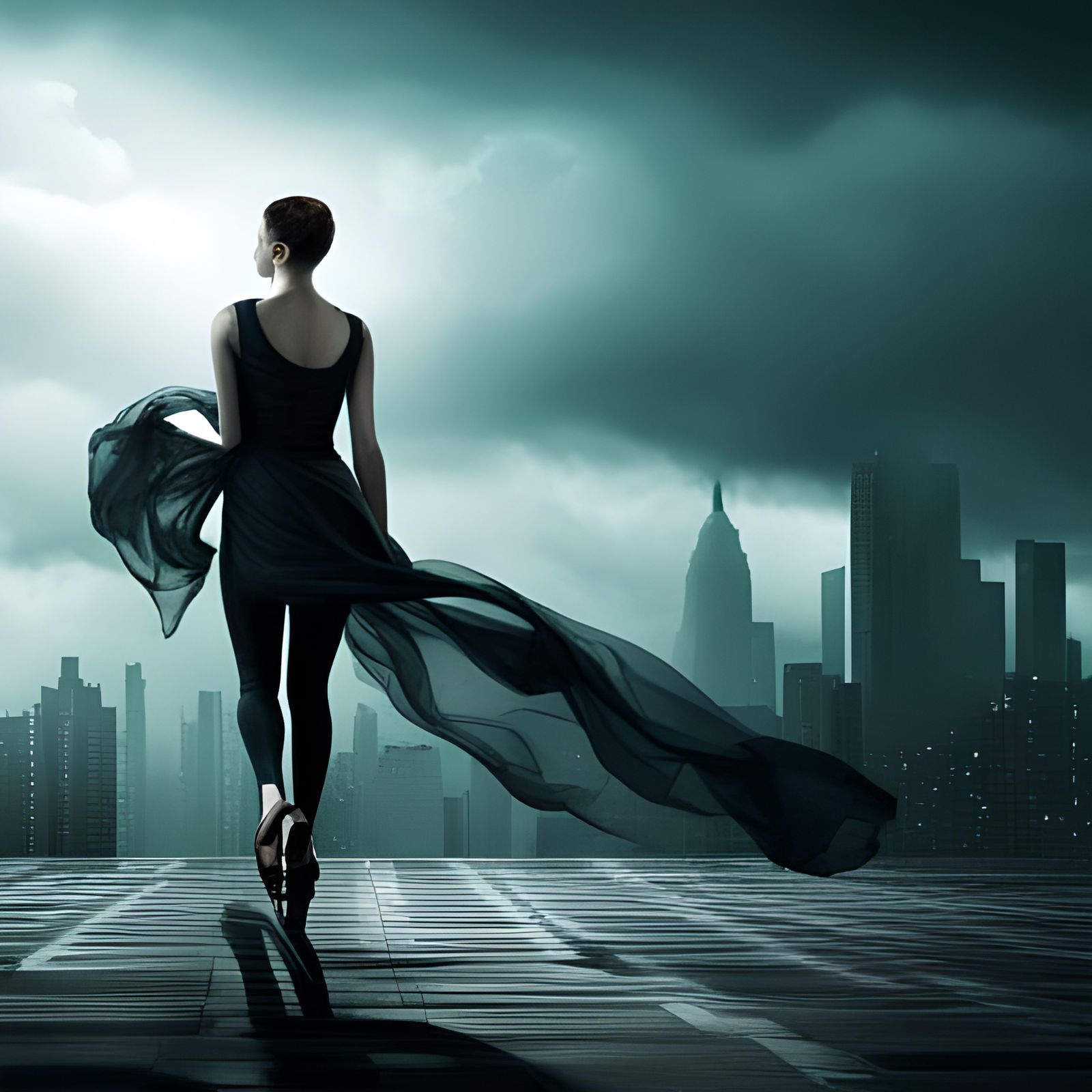 Gypsy Girl Portrait in Hyperrealistic Style